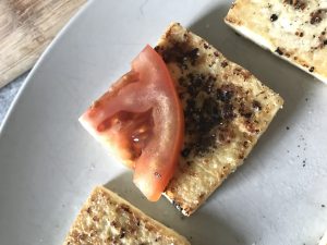 Recette Minceur Toast Tofu Tomates Perdre du Poids Facile Hommes La Methode Tunzini